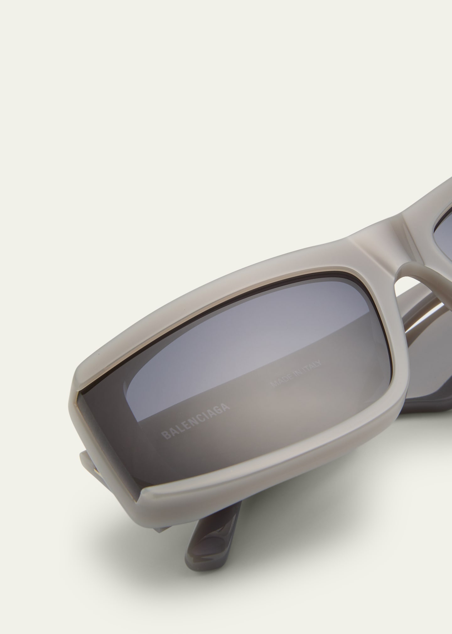 Men's BB0301SM Acetate Rectangle Sunglasses - 5