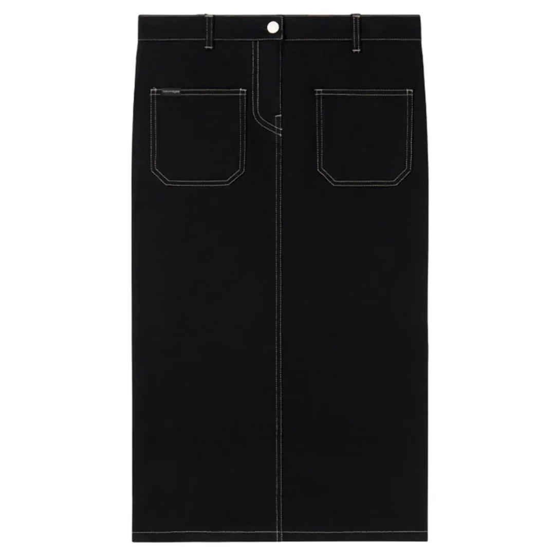 2-Pocket Denim Skirt - 1