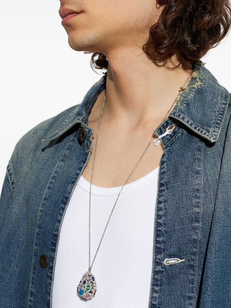 Cluster Show drop necklace 5