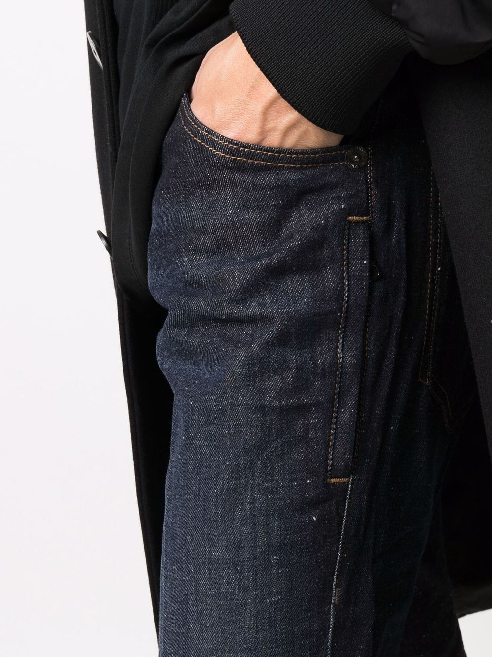 mid-rise straight-leg jeans - 5