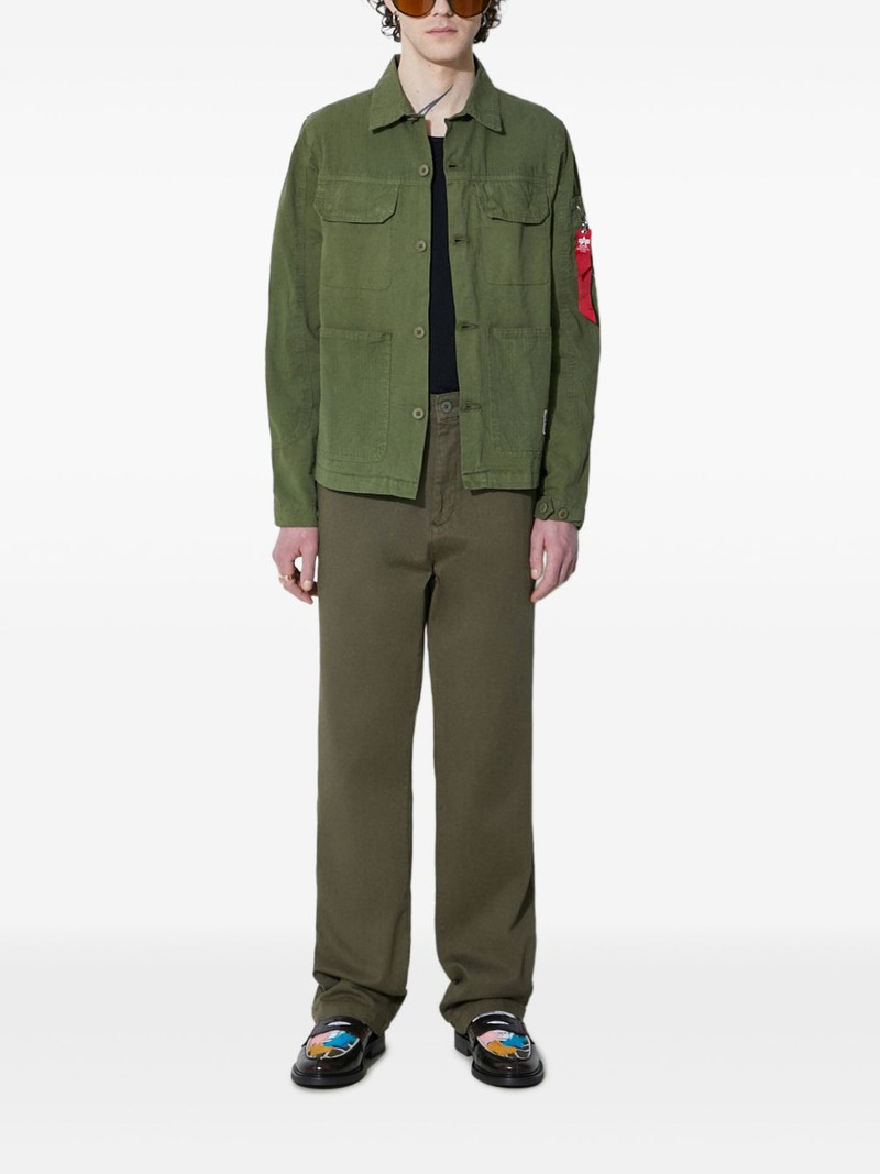ALPHA INDUSTRIES Alpha buttoned chino trousers outlook