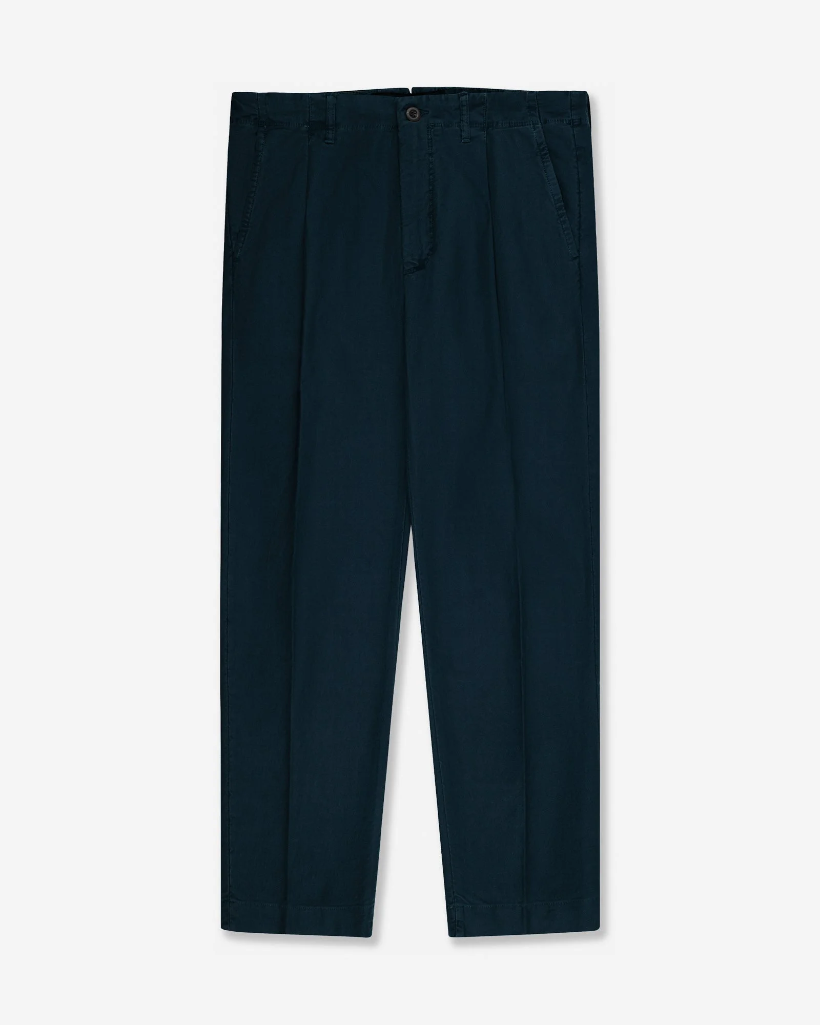 Loose fit tricochino trousers - 1