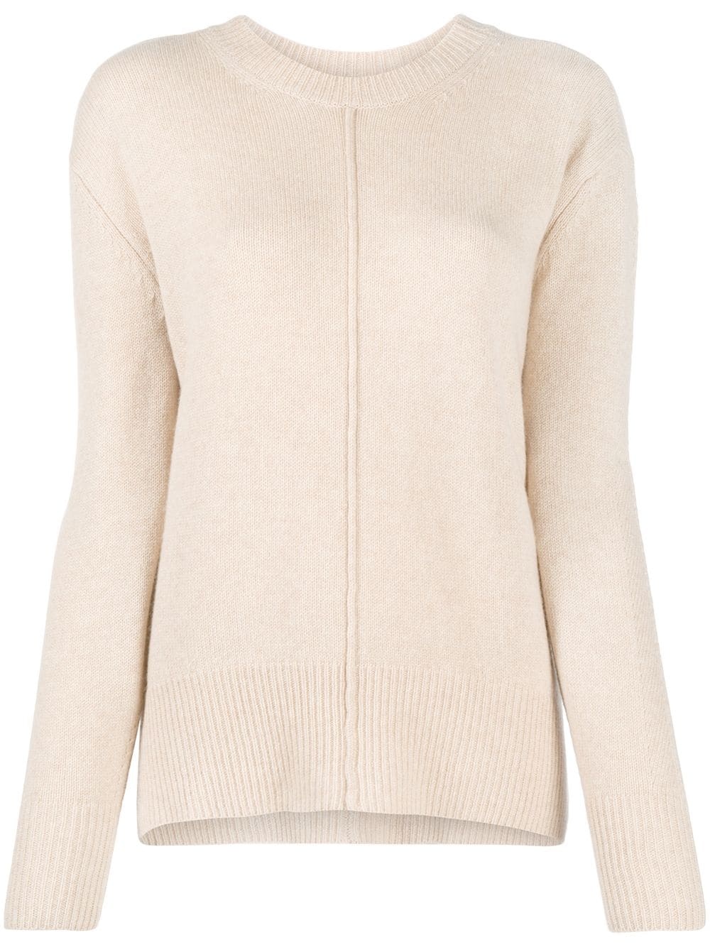 cashmere-mix knit jumper - 1