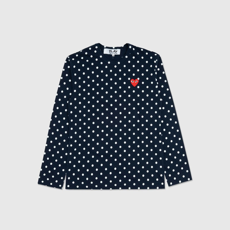 POLKA DOT L/S T-SHIRT - 1