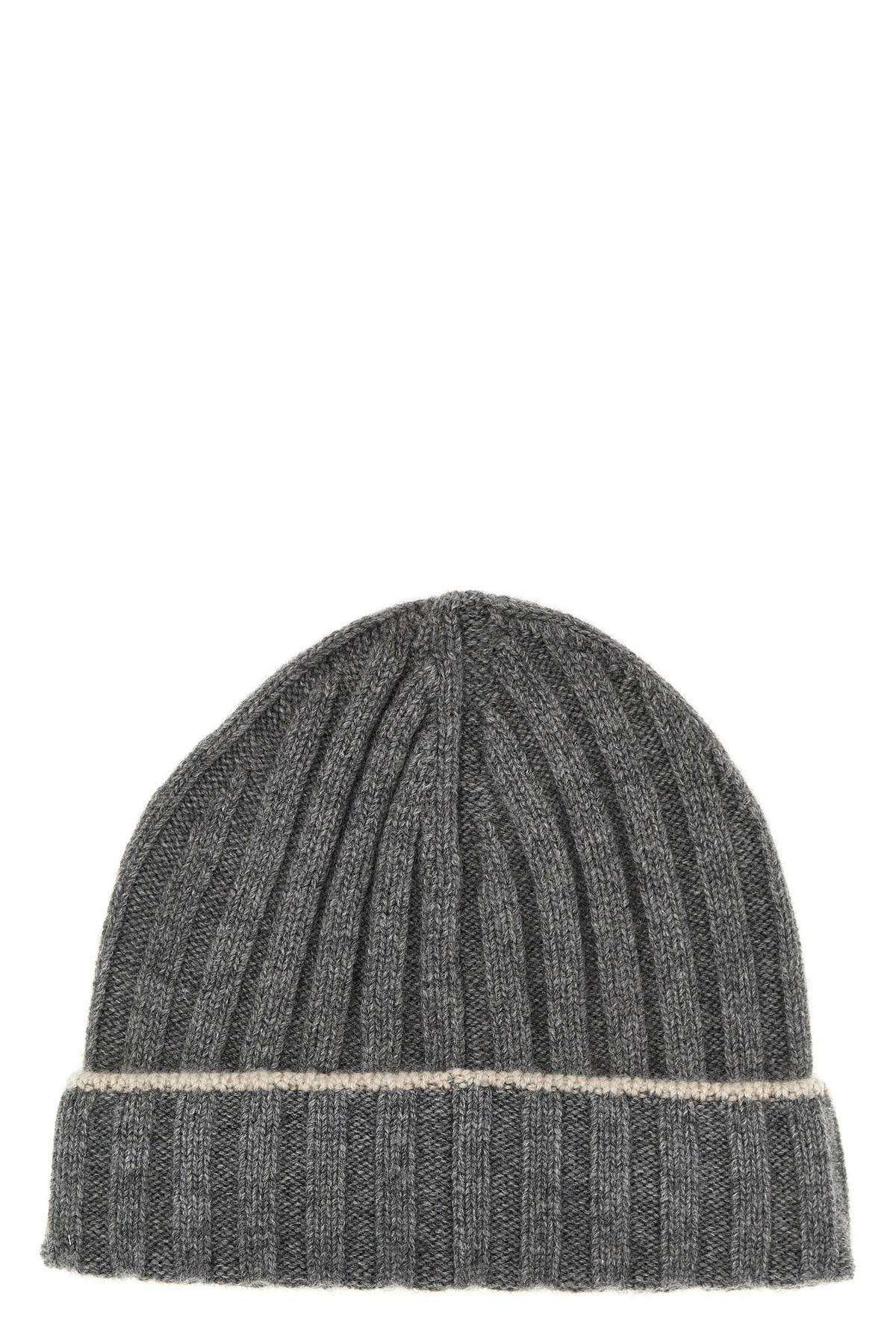 Contrast line beanie - 2