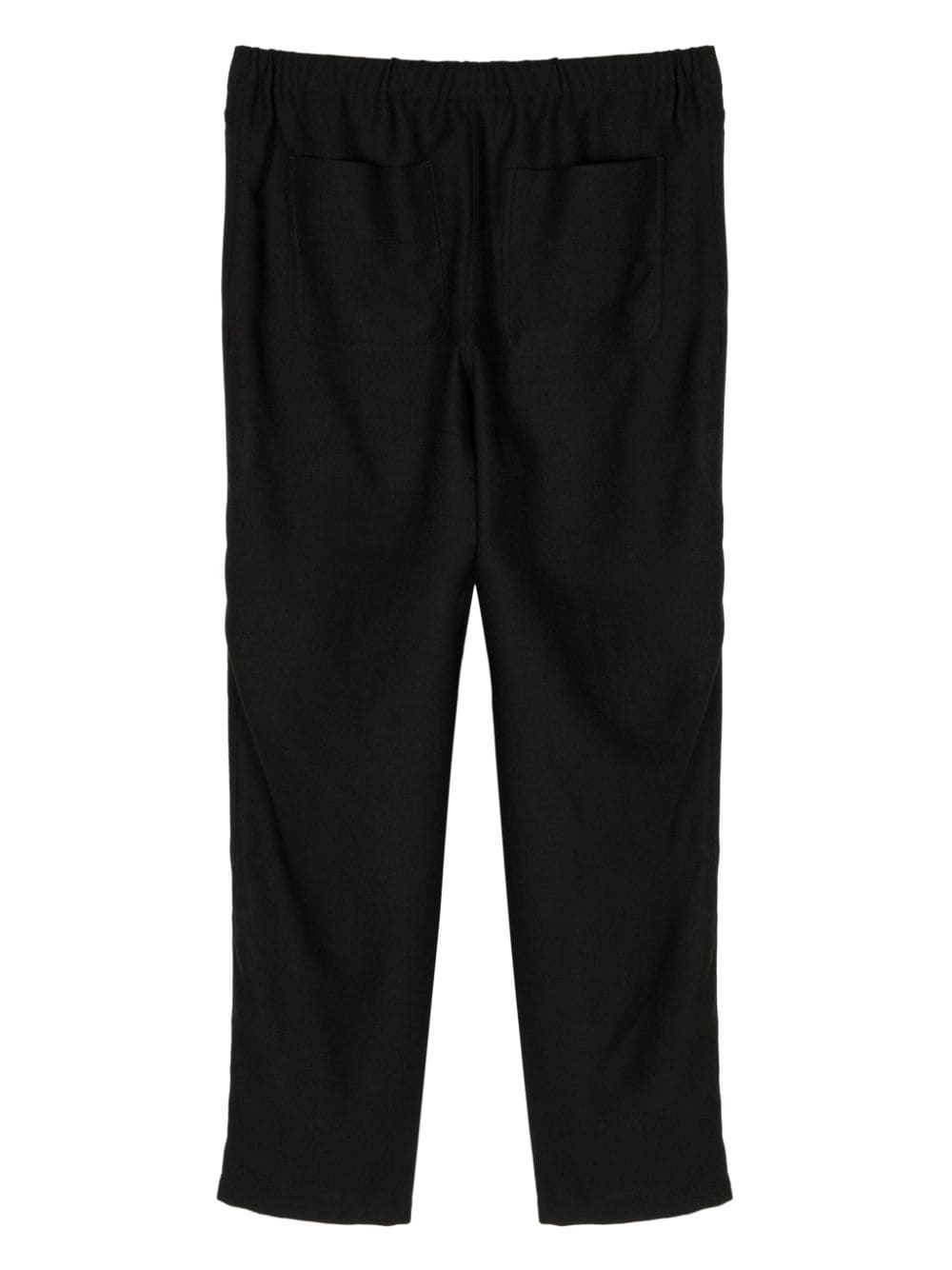 elasticated tapered trousers - 2