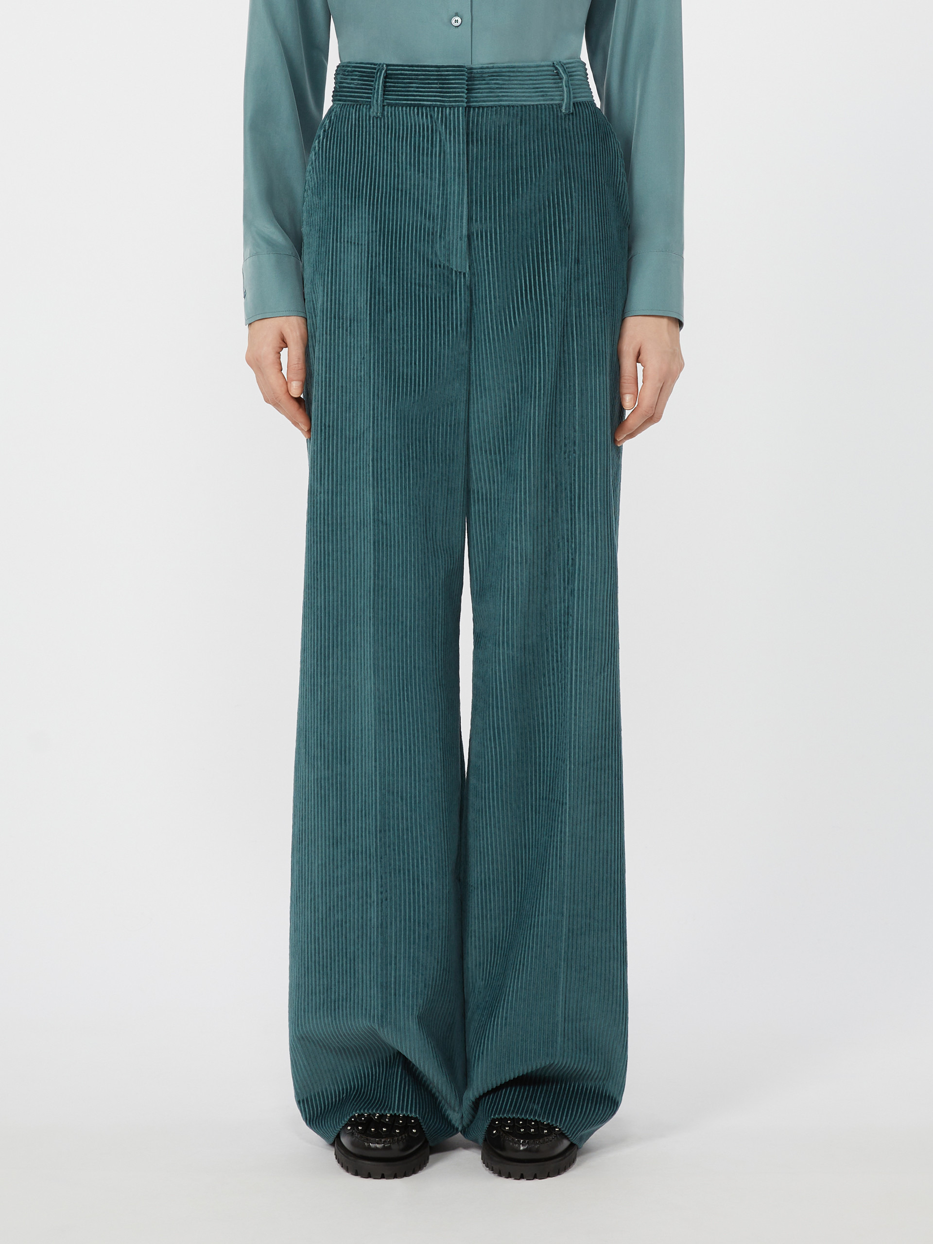 TANIA Wide-leg corduroy trousers - 3