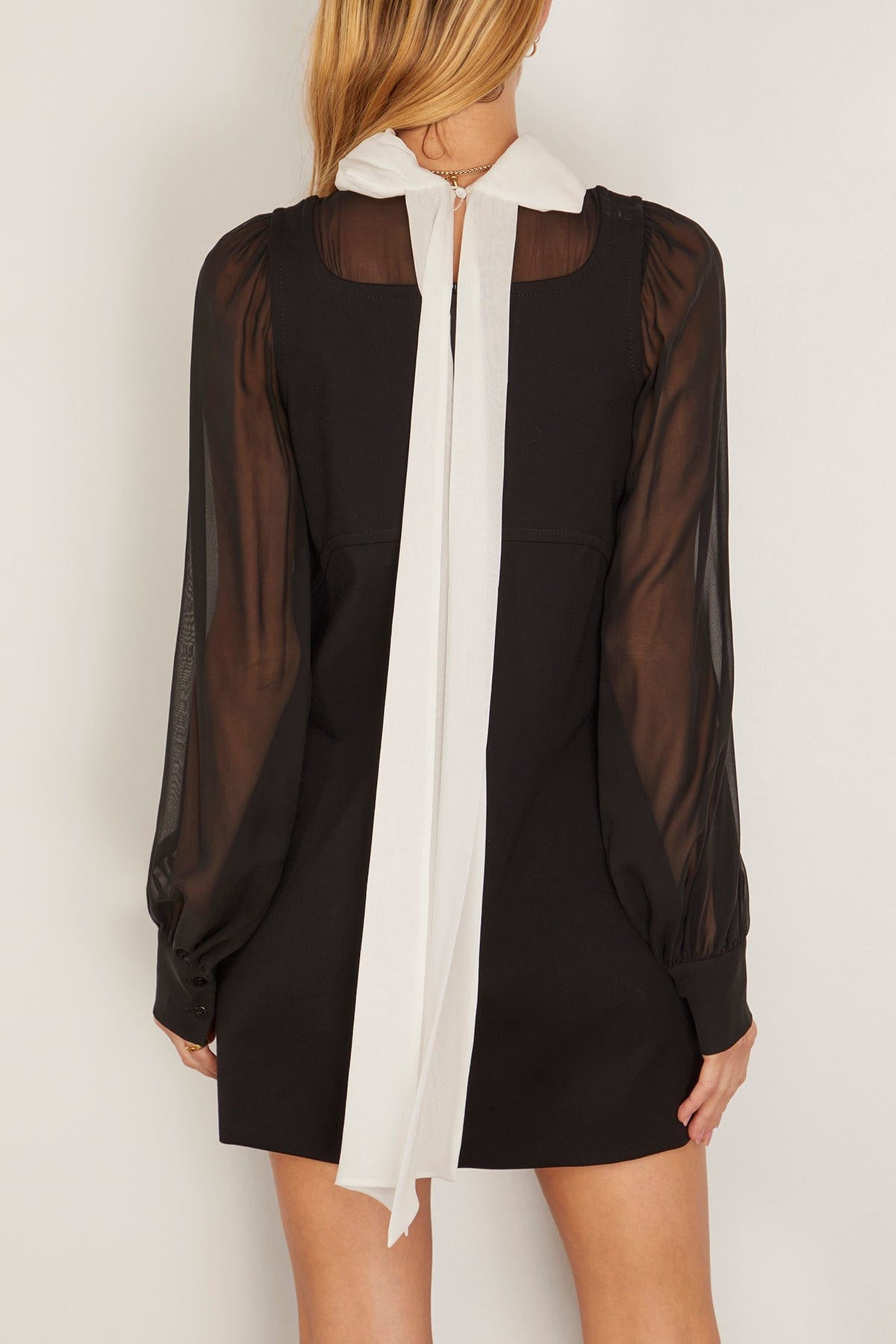 Emotional Essence Dress in Pure Black - 4