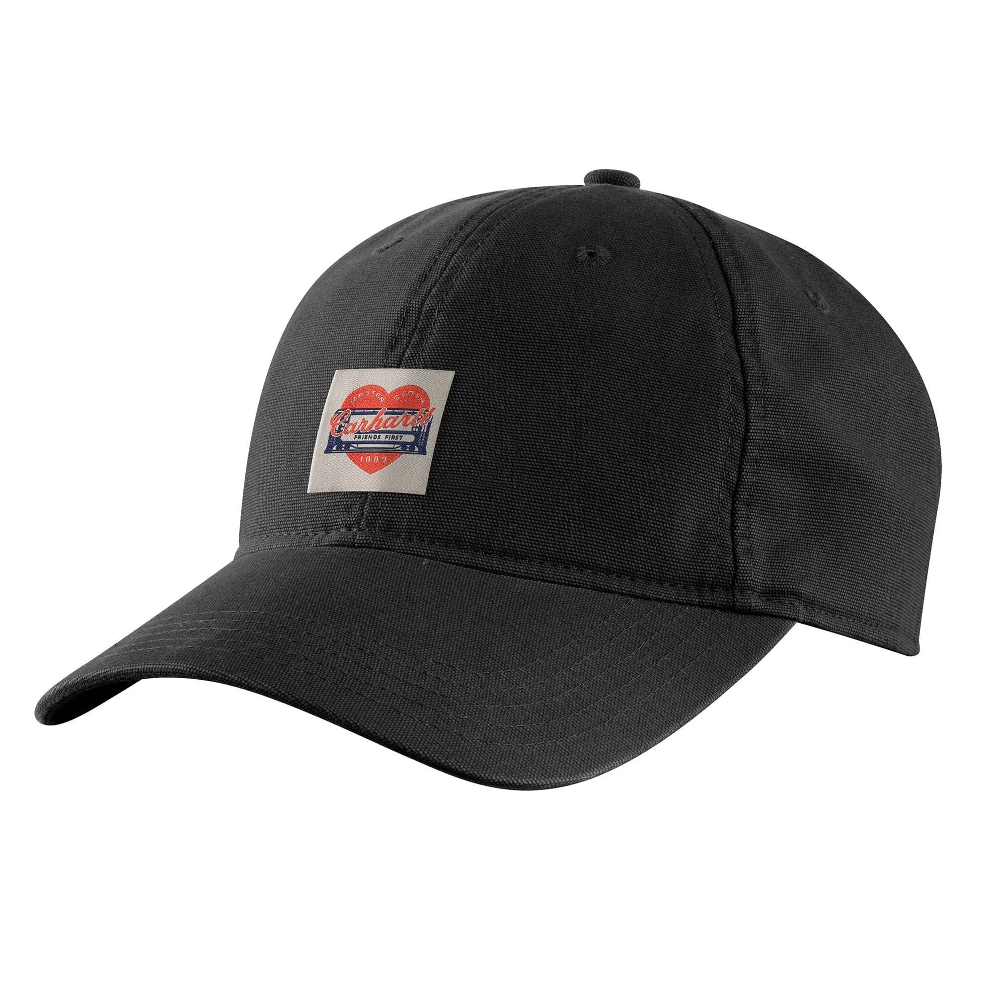 Women's Heart Patch Canvas Cap - 1