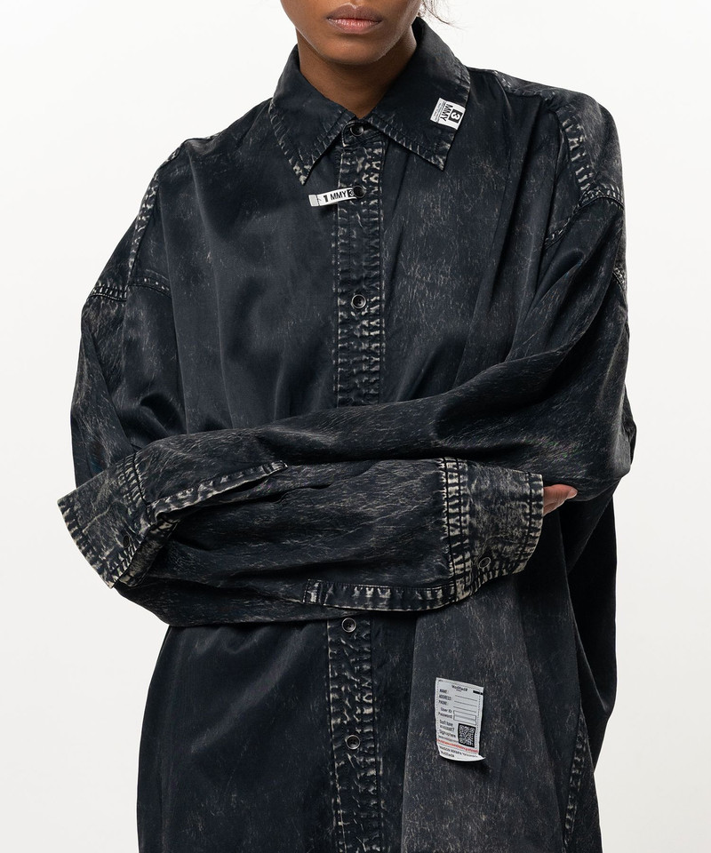 Vintage Like Satin Shirt 6