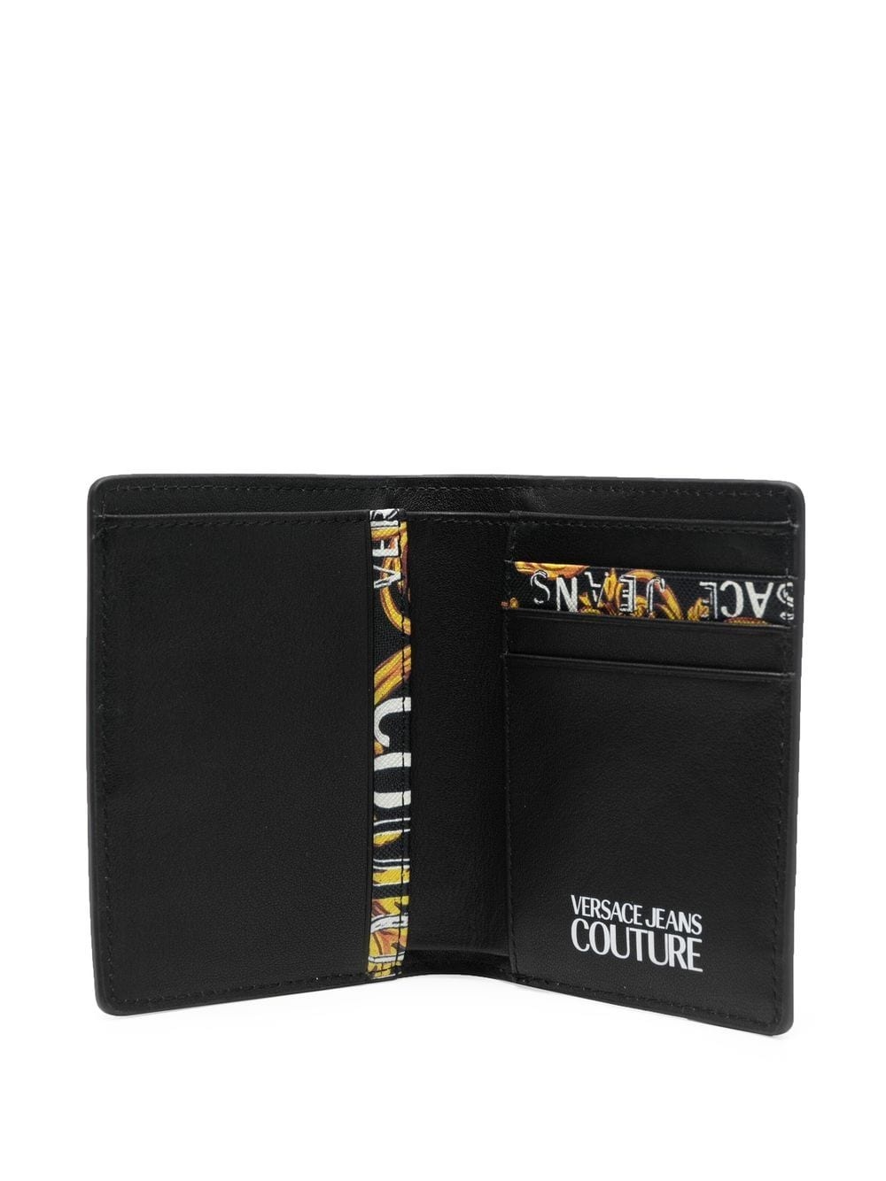 Barocco-print bi-fold wallet - 3