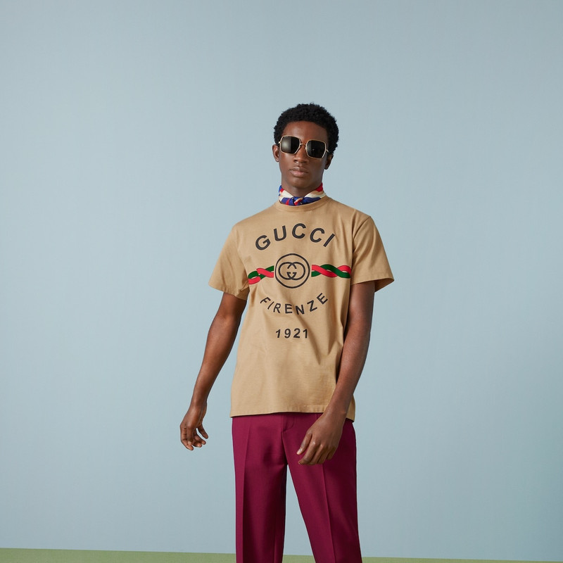 Interlocking G torchon cotton T-shirt 5