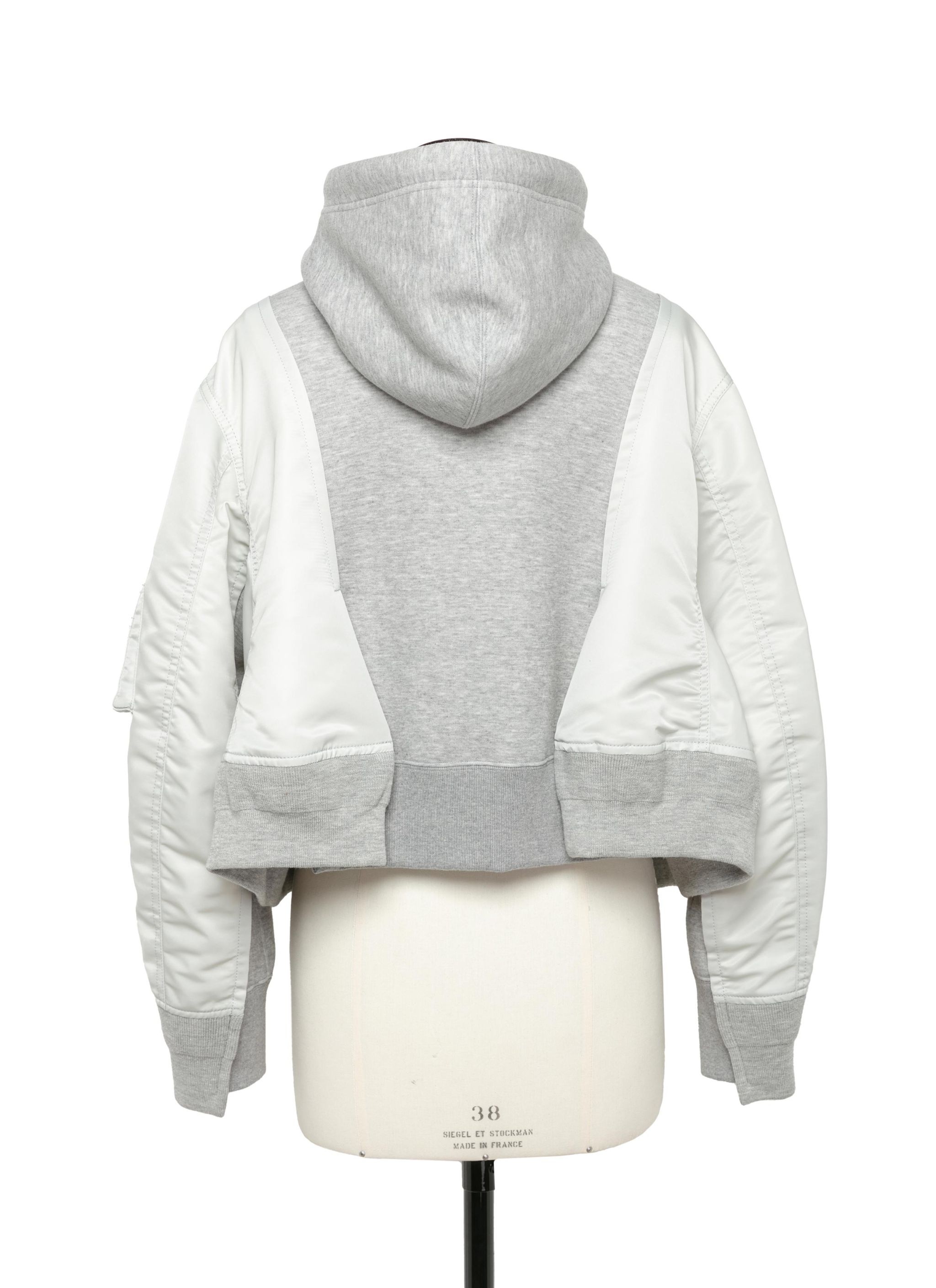 Nylon Twill x Sponge Sweat Hoodie - 3