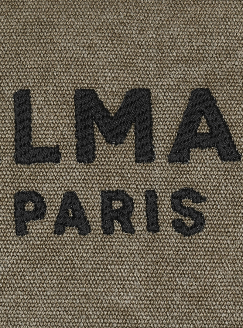 B-Army canvas bag with leather inserts 7