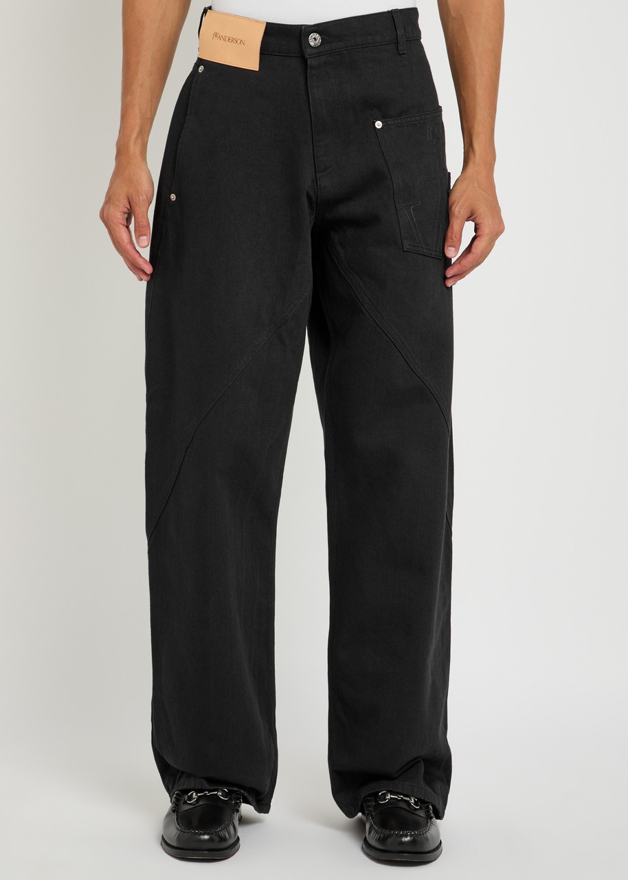 JW Anderson Twisted Workwear Wide-leg Jeans - 2