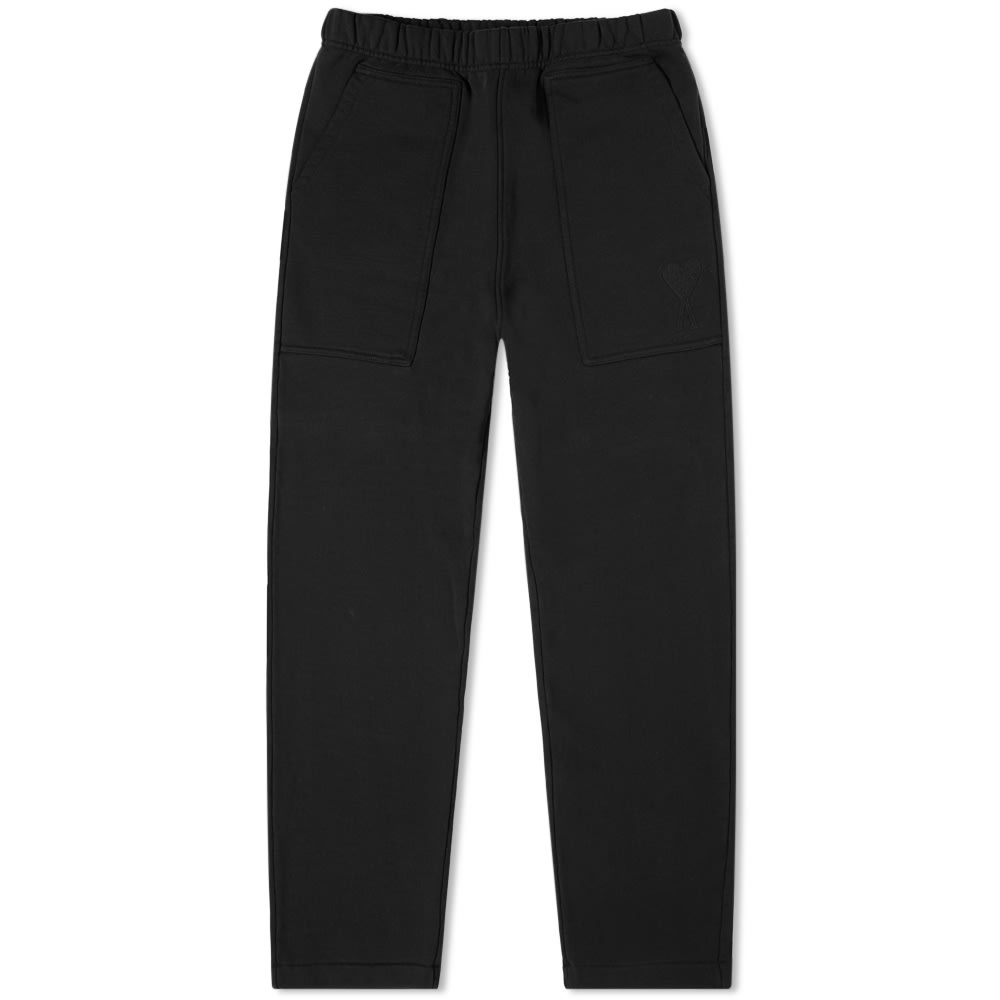 AMI Tonal Logo Track Pants - 1