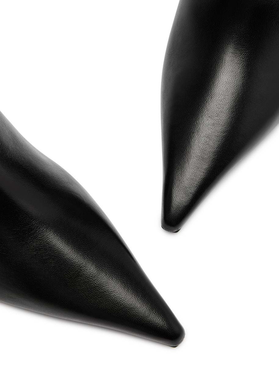 Jimmy Choo Cycas 80 Leather Ankle Boots - 3