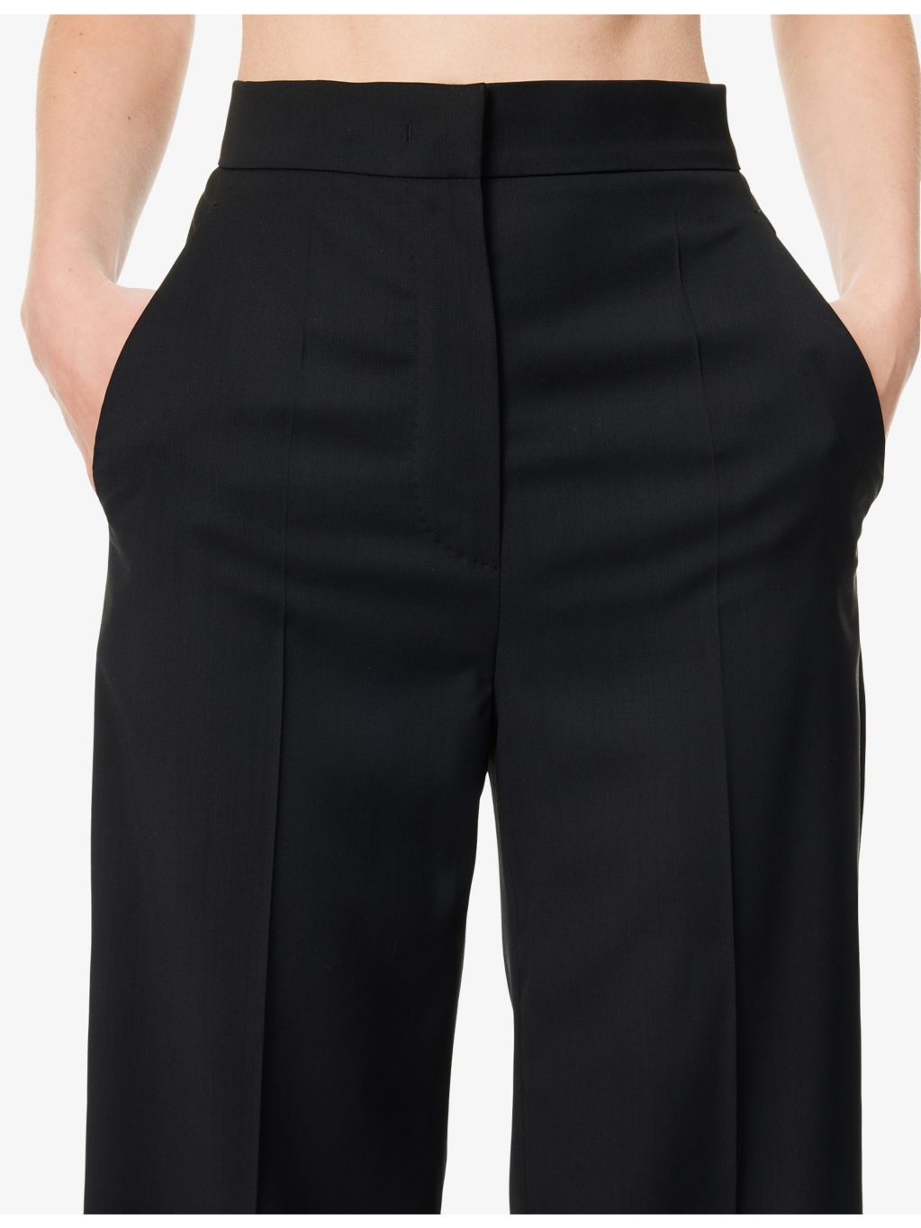 Fernet Wide-Leg Wool Trousers - 5