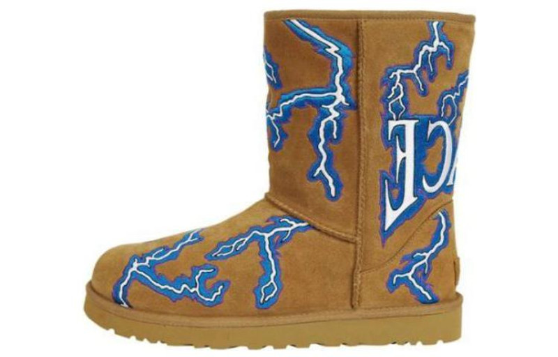 UGG UGG x Palace Classic Short Boot 'Lightning Chestnut' 1153570-CHE outlook