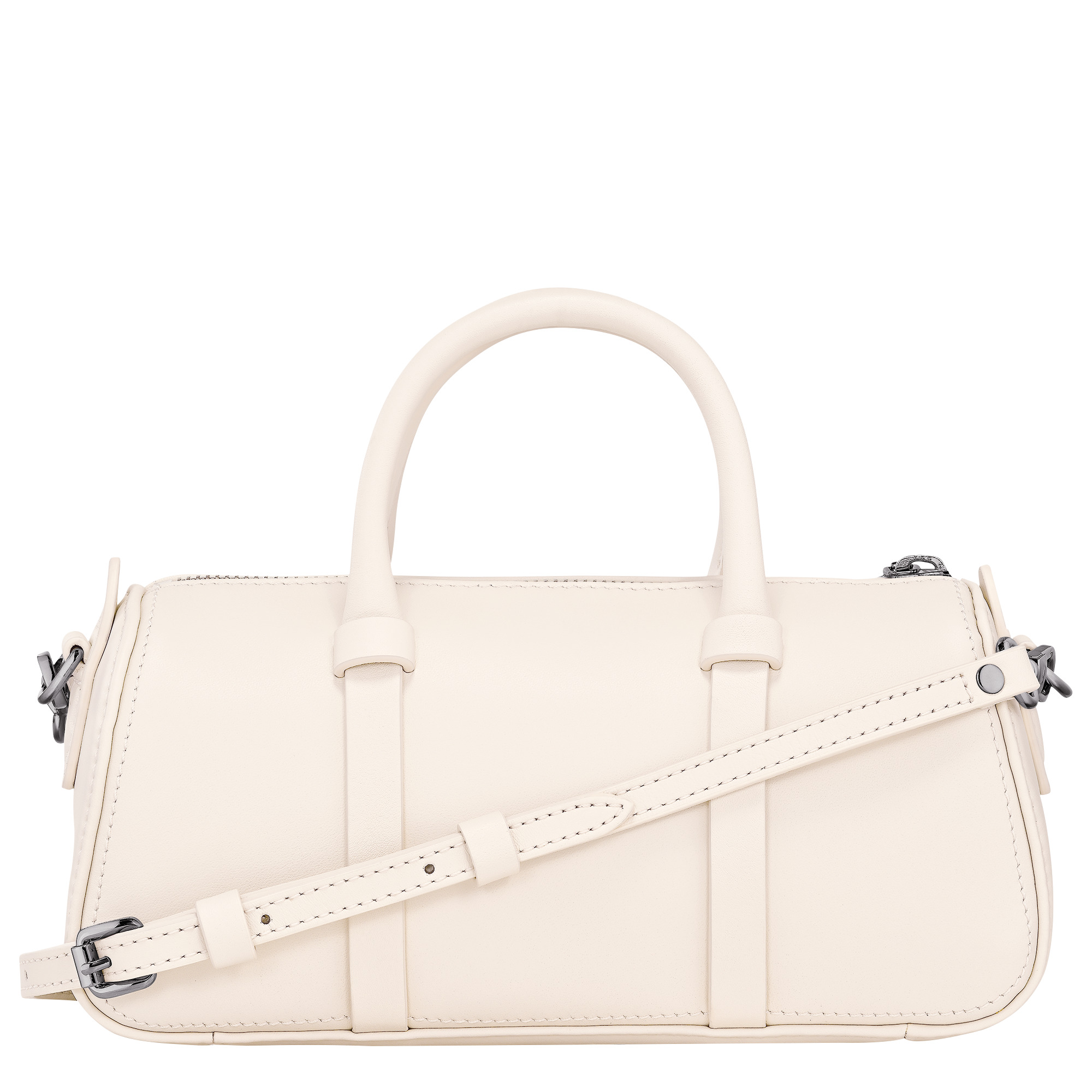 Daylong S Handbag Ecru - Leather - 3