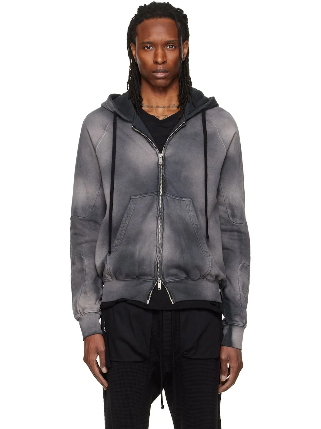 Gray SJ 711 Hoodie - 1