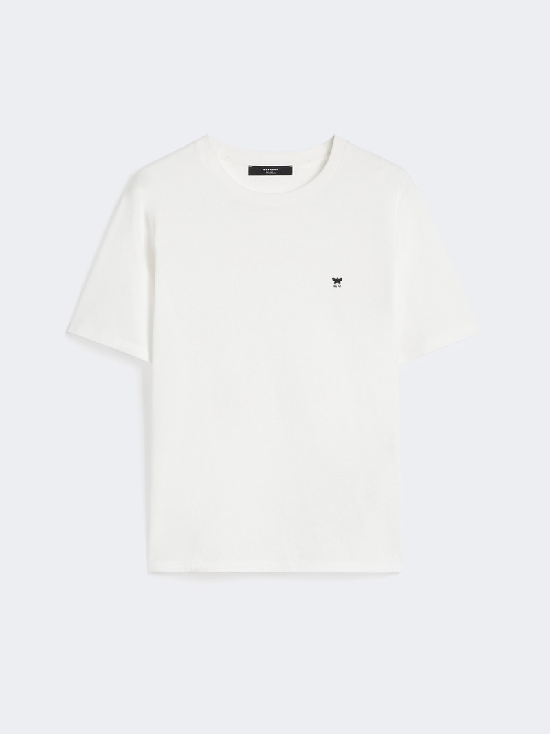VENACO Cotton basic T-shirt - OPTICAL WHITE 1