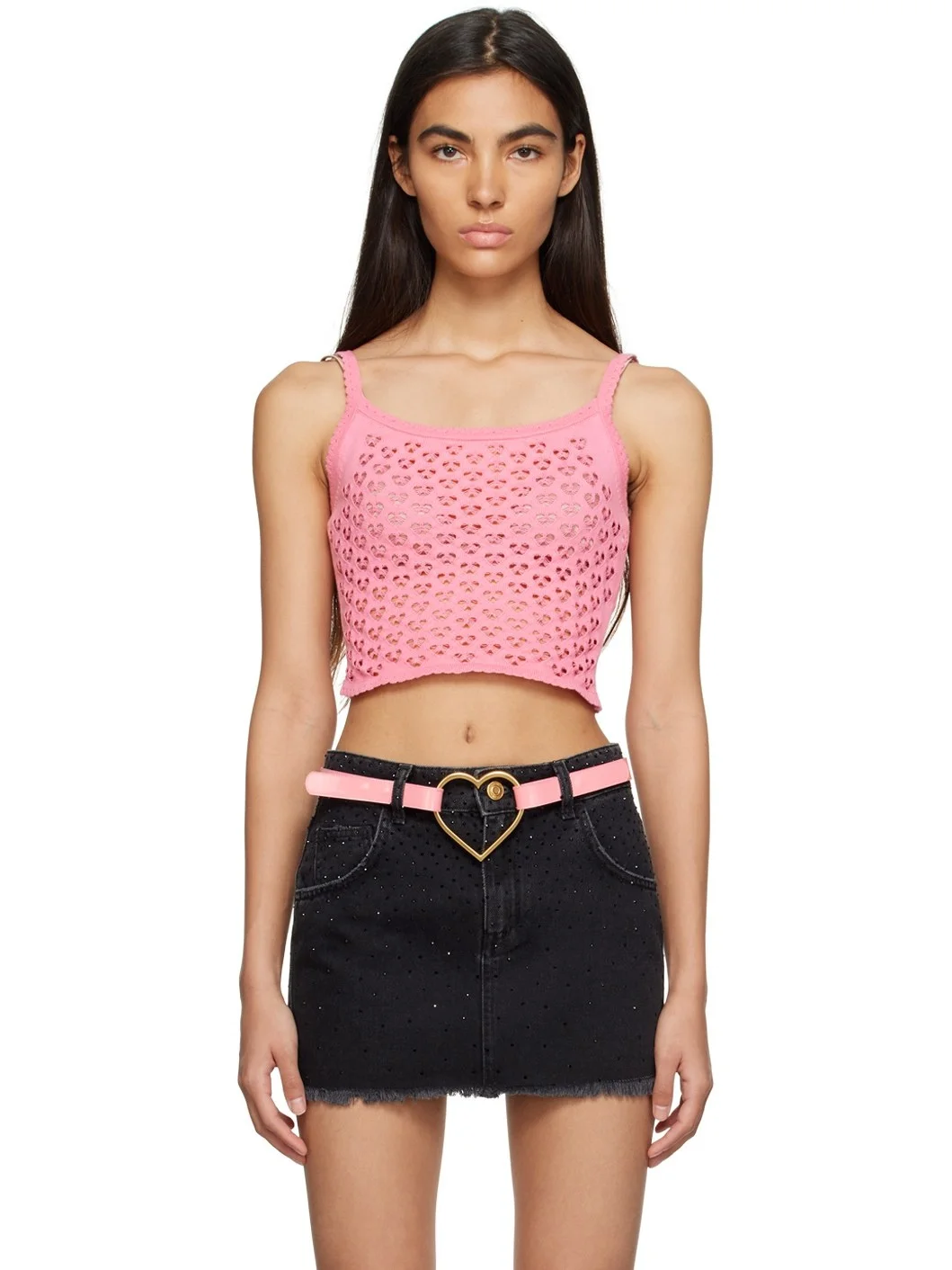 Pink Heart Tank Top - 1