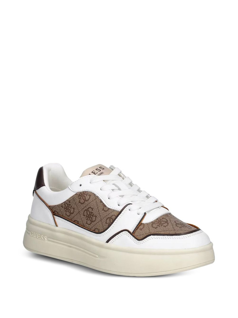 GUESS USA monogram-pattern sneakers outlook