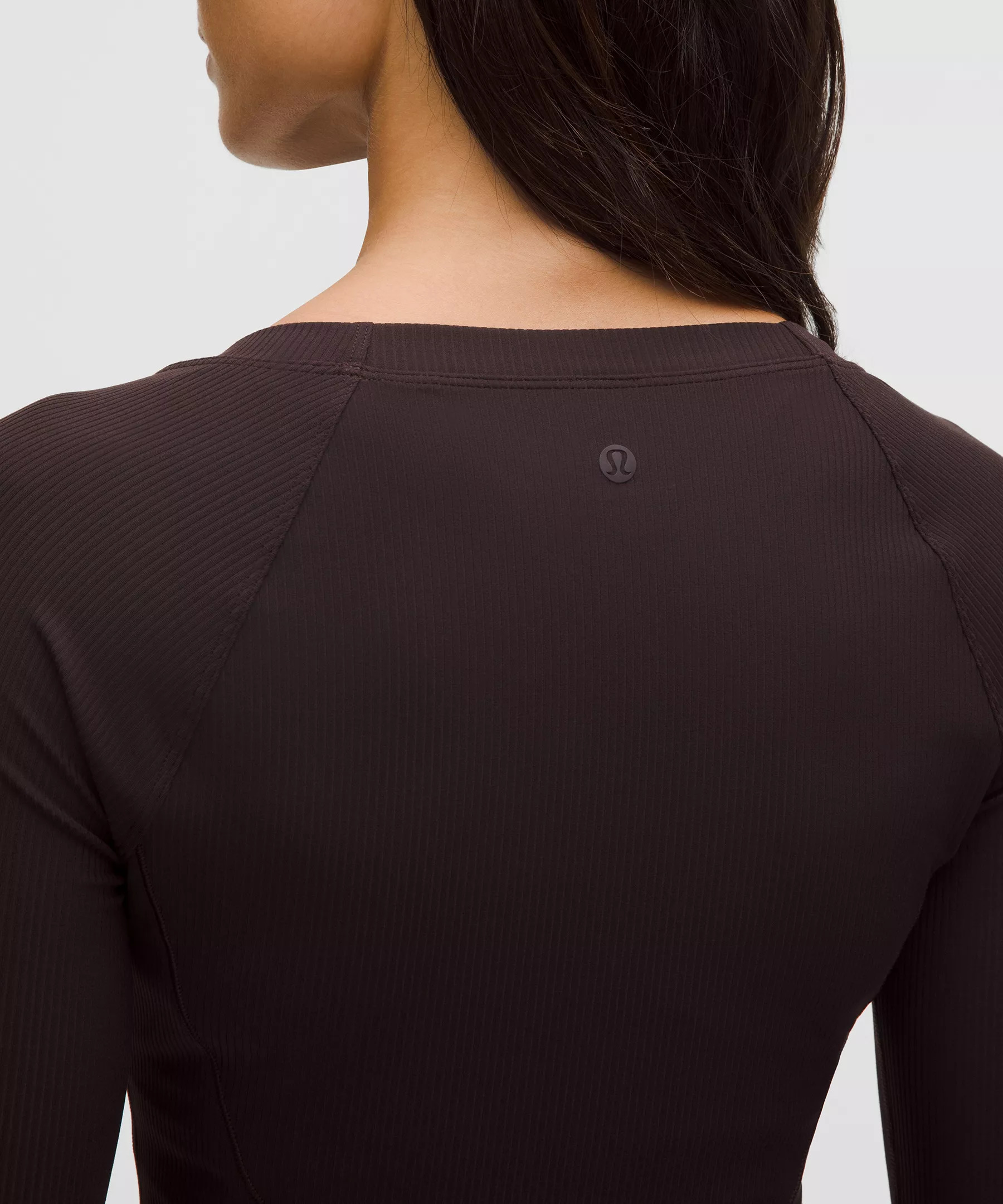 All Aligned Ribbed Long-Sleeve Midi Dress - 4