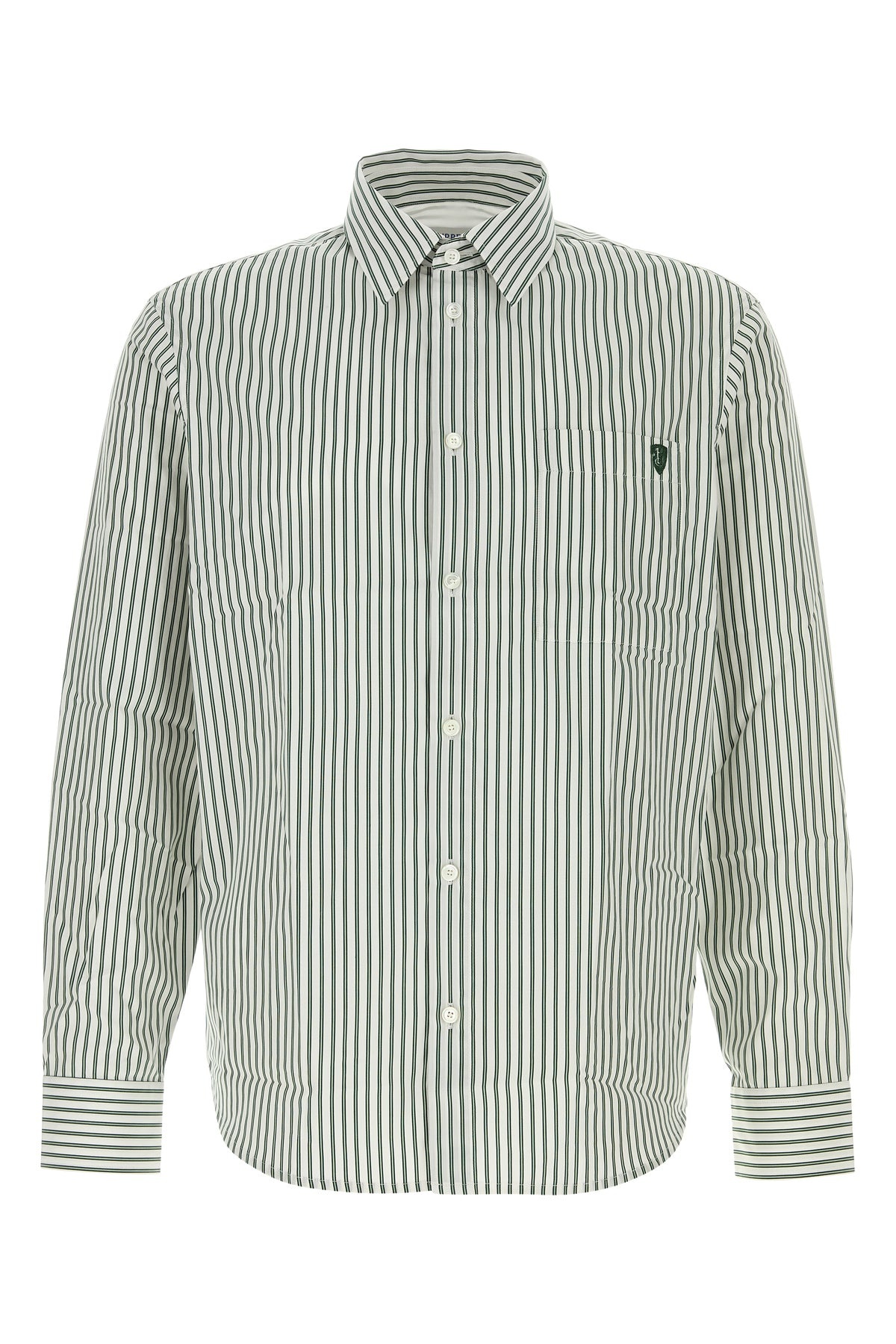 Printed poplin shirt - 1