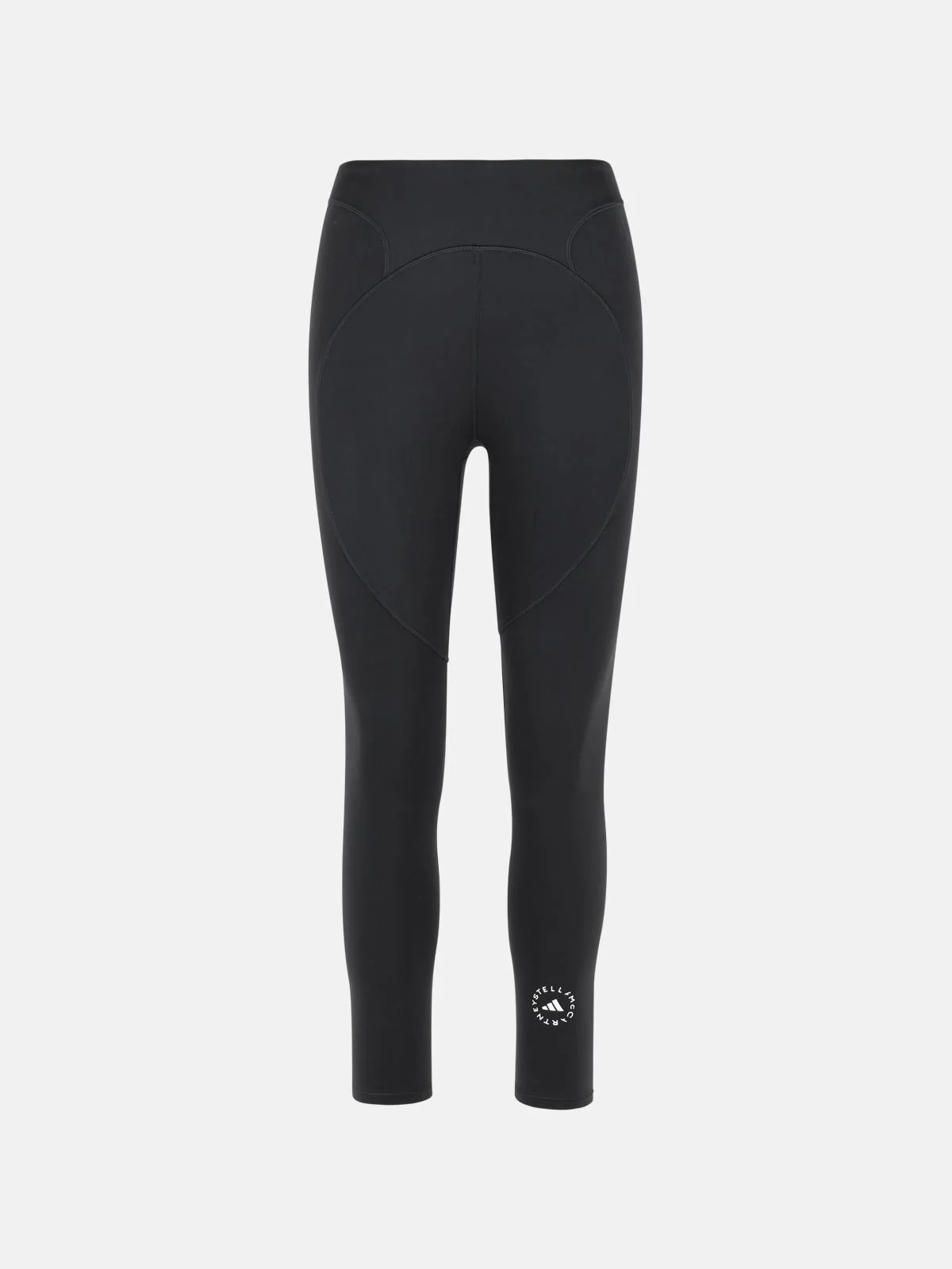 'TPR 7/8' BLACK POLYAMIDE BLEND LEGGINGS - 1