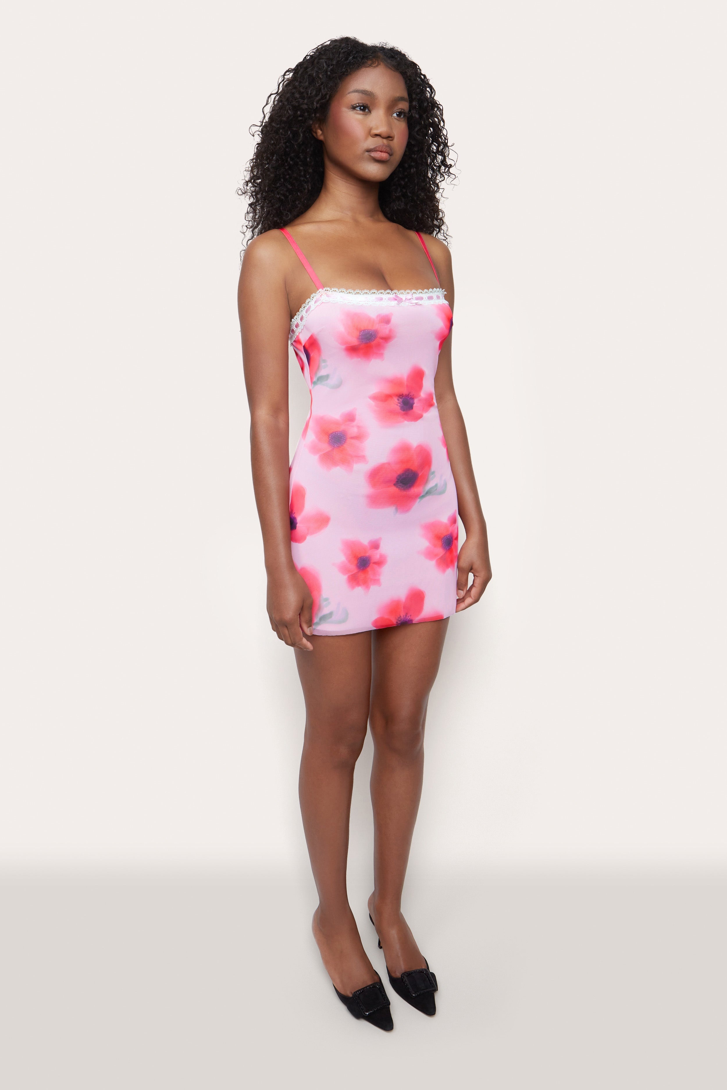 MESH MINI DRESS - 4