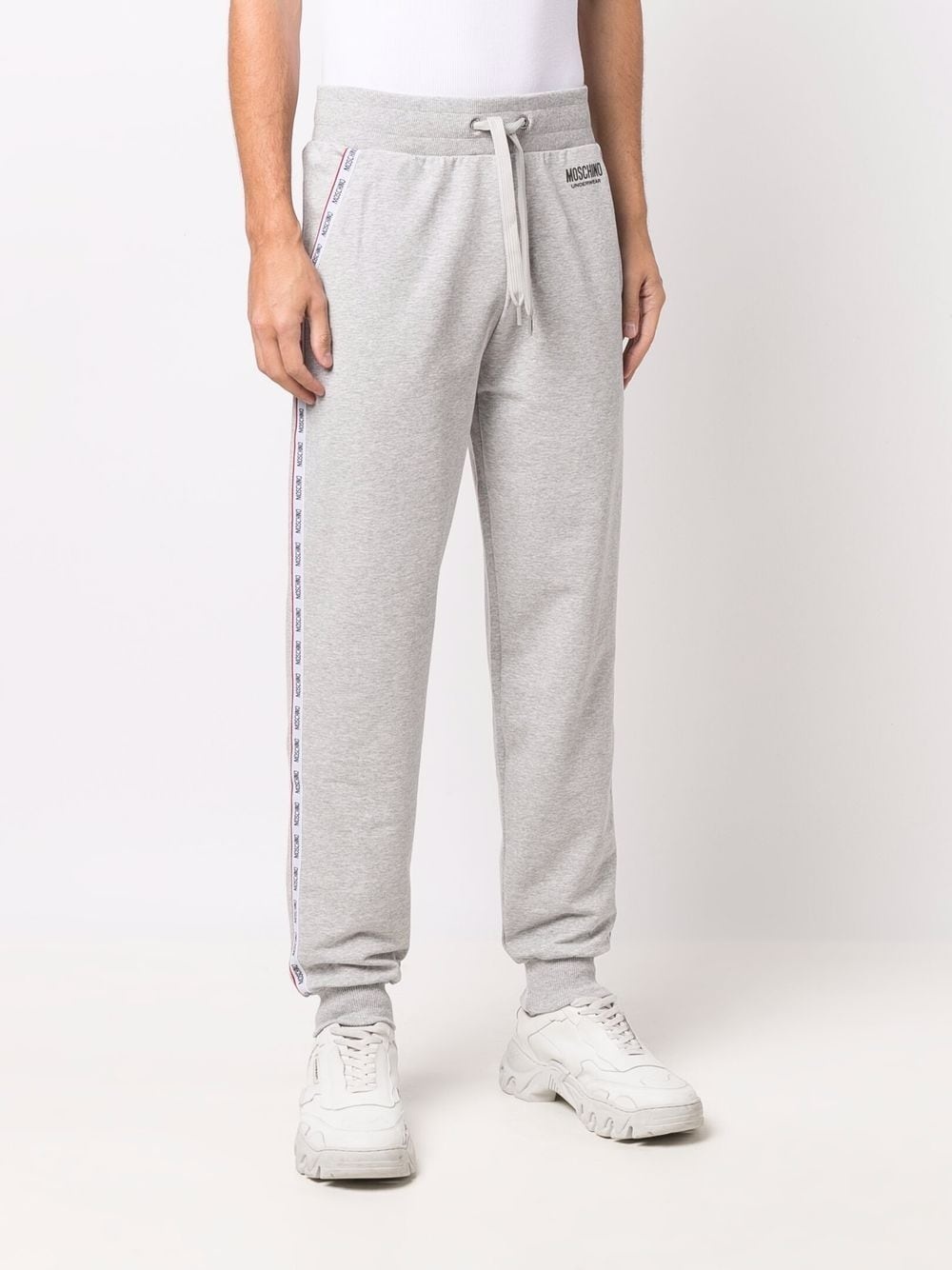 drawstring track pants - 3