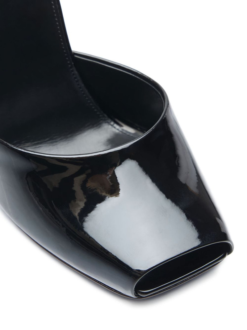 SAINT LAURENT 110mm wedge-heel sandals outlook