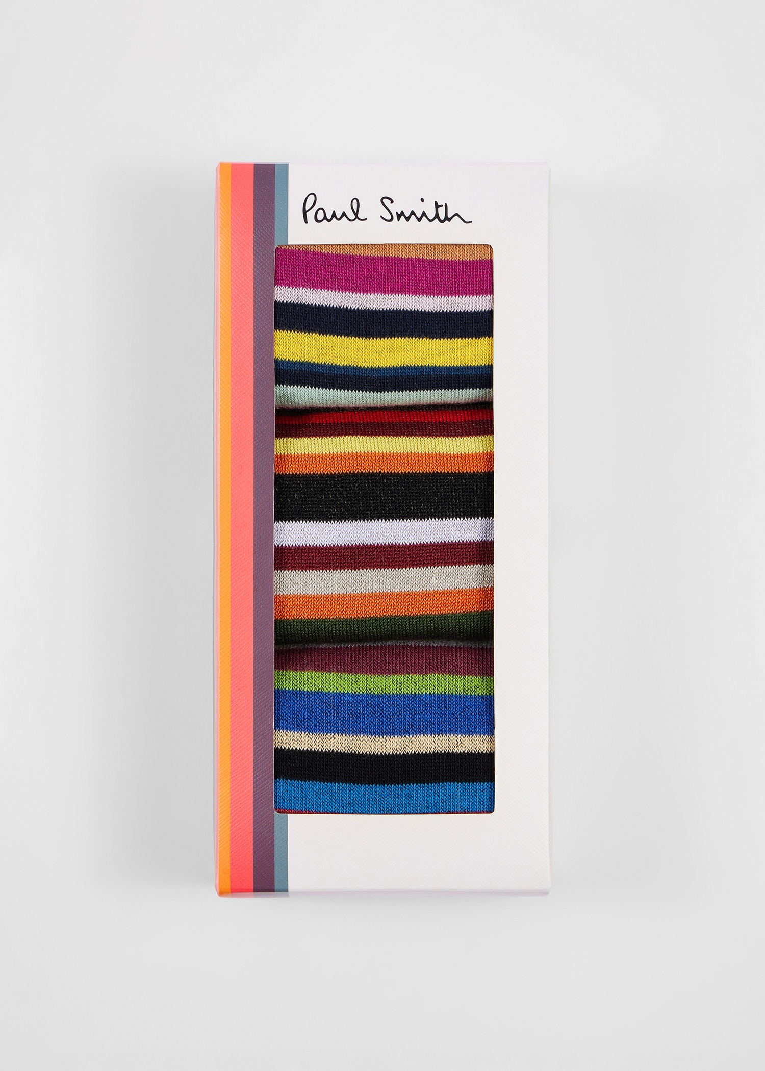 Mix Stripe Socks Three Pack - 2