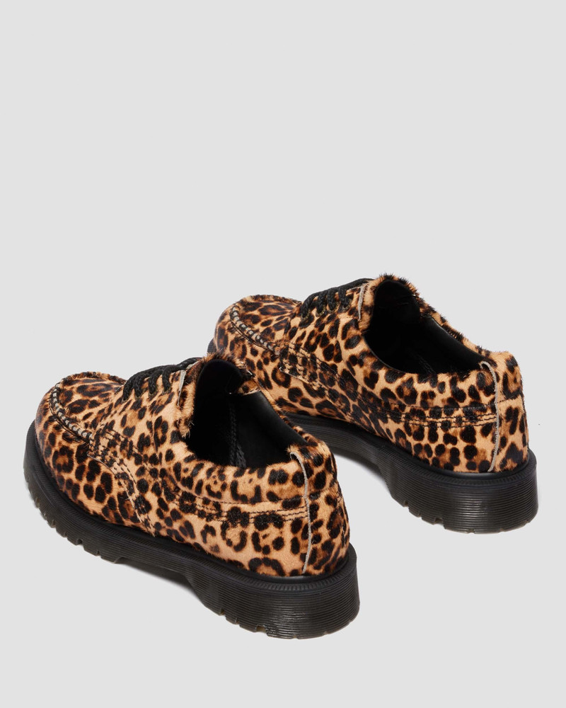 LOWELL Leopard Print Moc Toe Shoes 11