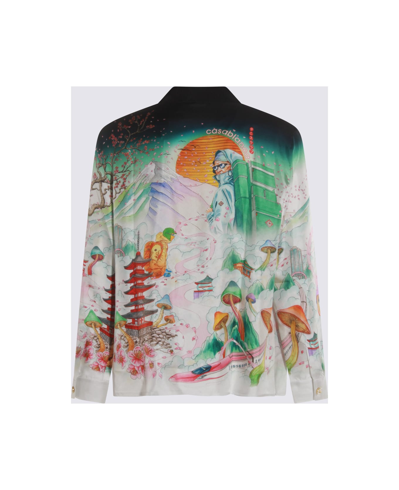 Multicolor Silk Shirt - 2