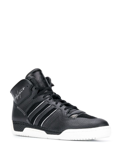 Y-3 side stripe sneakers outlook