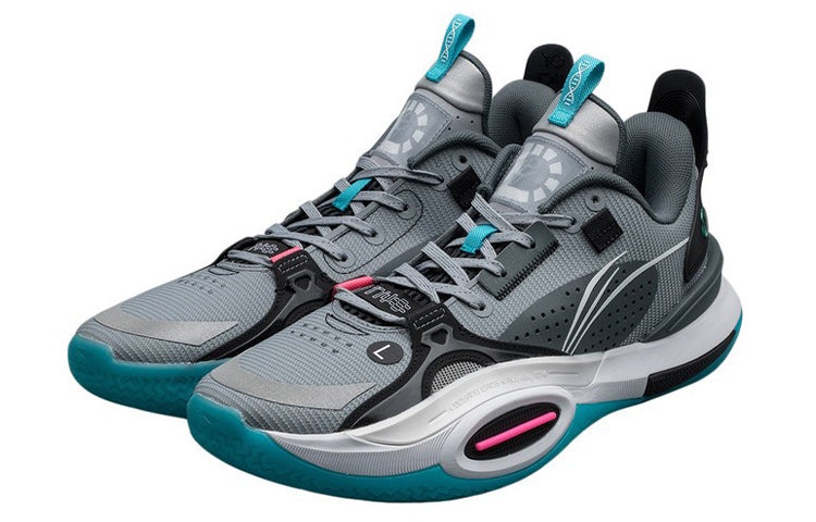 Li-Ning Wade All City 10 PE 'Grey Green' ABAS009-BN - 3