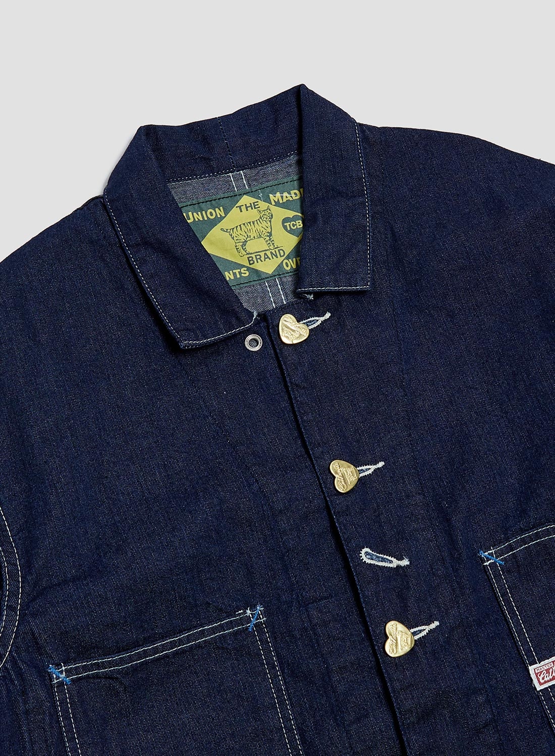 TCB Jeans Cathartt Chore Coat 10oz Indigo Denim - 2