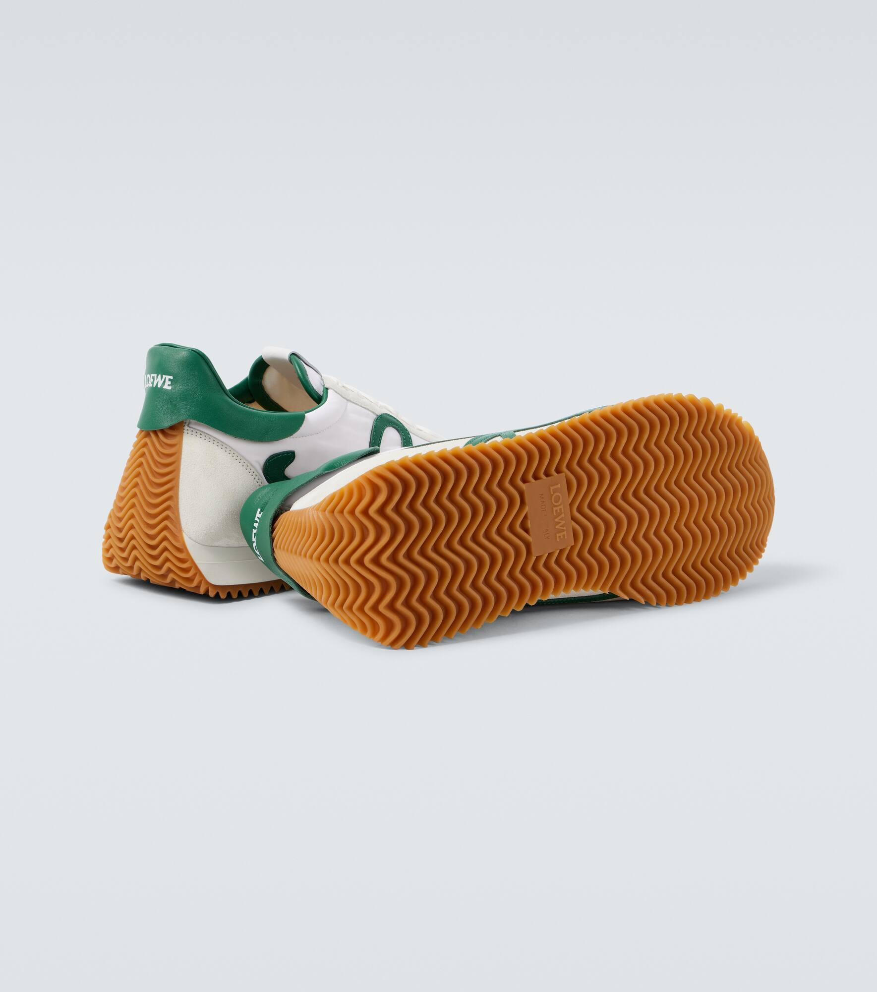 Flow Runner 2.0 suede-trimmed sneakers - 7