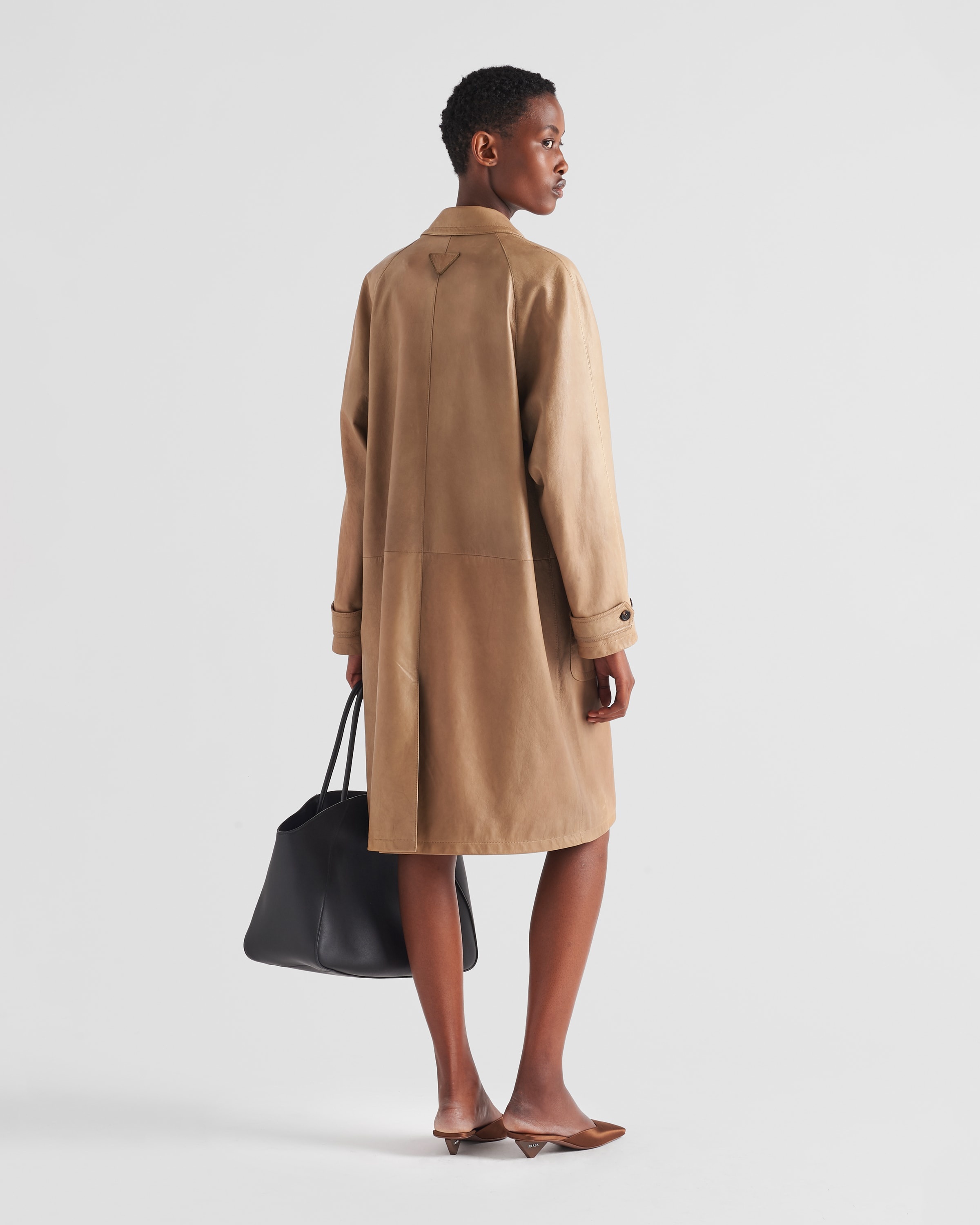 Nappa leather coat - 5