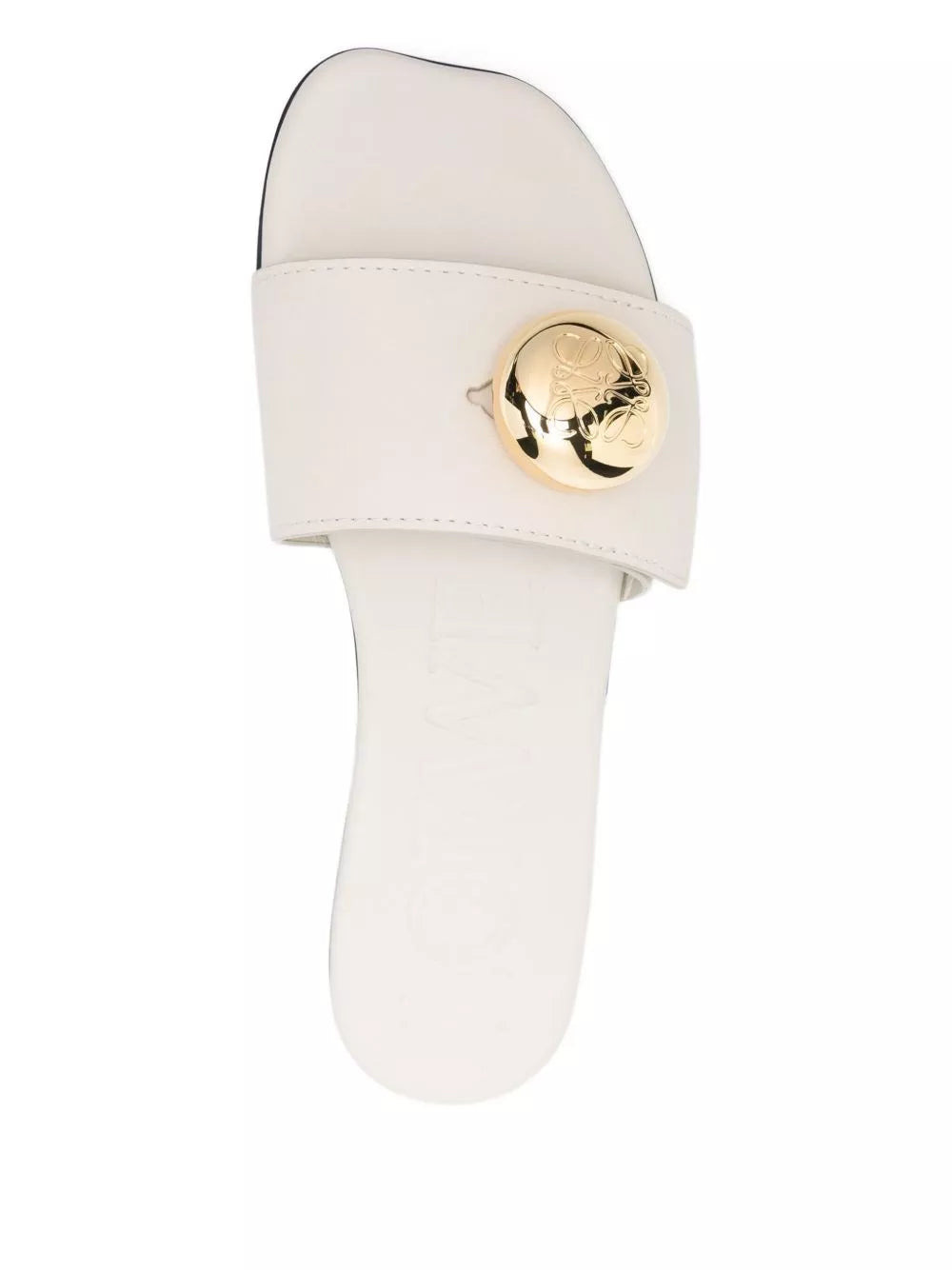 LOEWE Pebble slide in soft calfskin - 3