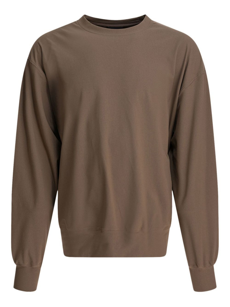 long-sleeve crew-neck sweatshirt 1