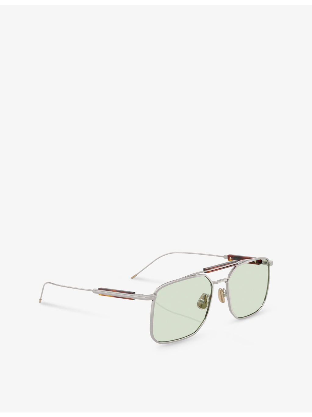 BC2005ST Square-Frame Titanium Sunglasses - 2