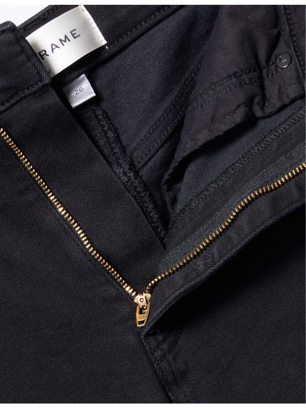 The Pencil Five-Pockets Straight-Leg High-Rise Stretch-Denim Jeans - 7