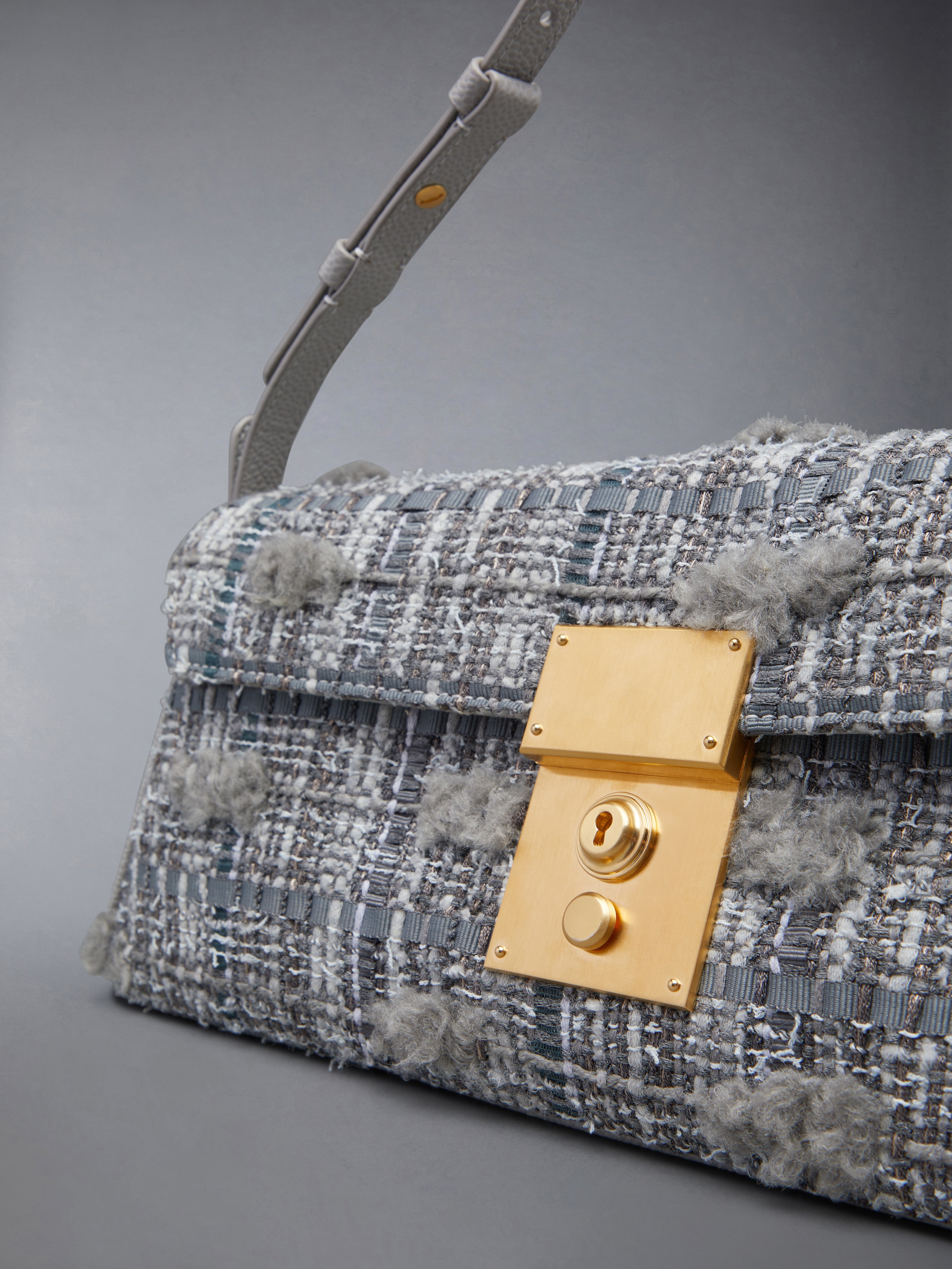 TWEED MRS. THOM BAGUETTE CLUTCH - 6