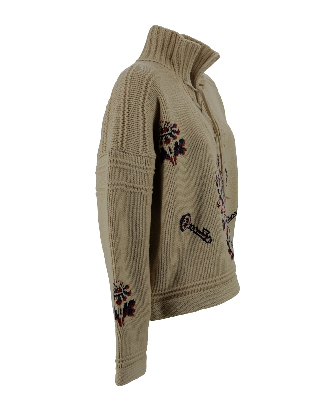 Shirt With Folk Embroidery - 3