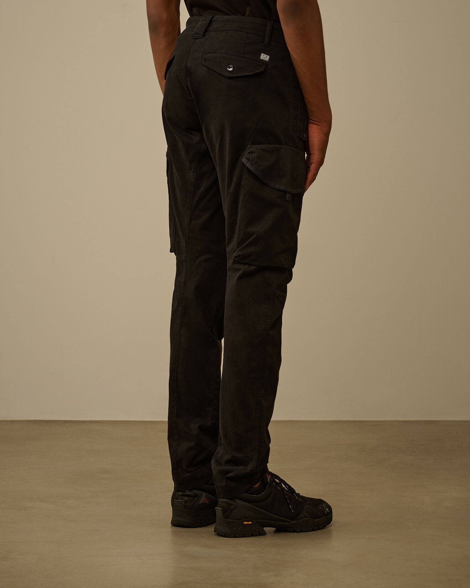 Stretch Sateen Ergonomic Lens Cargo Pants - 4