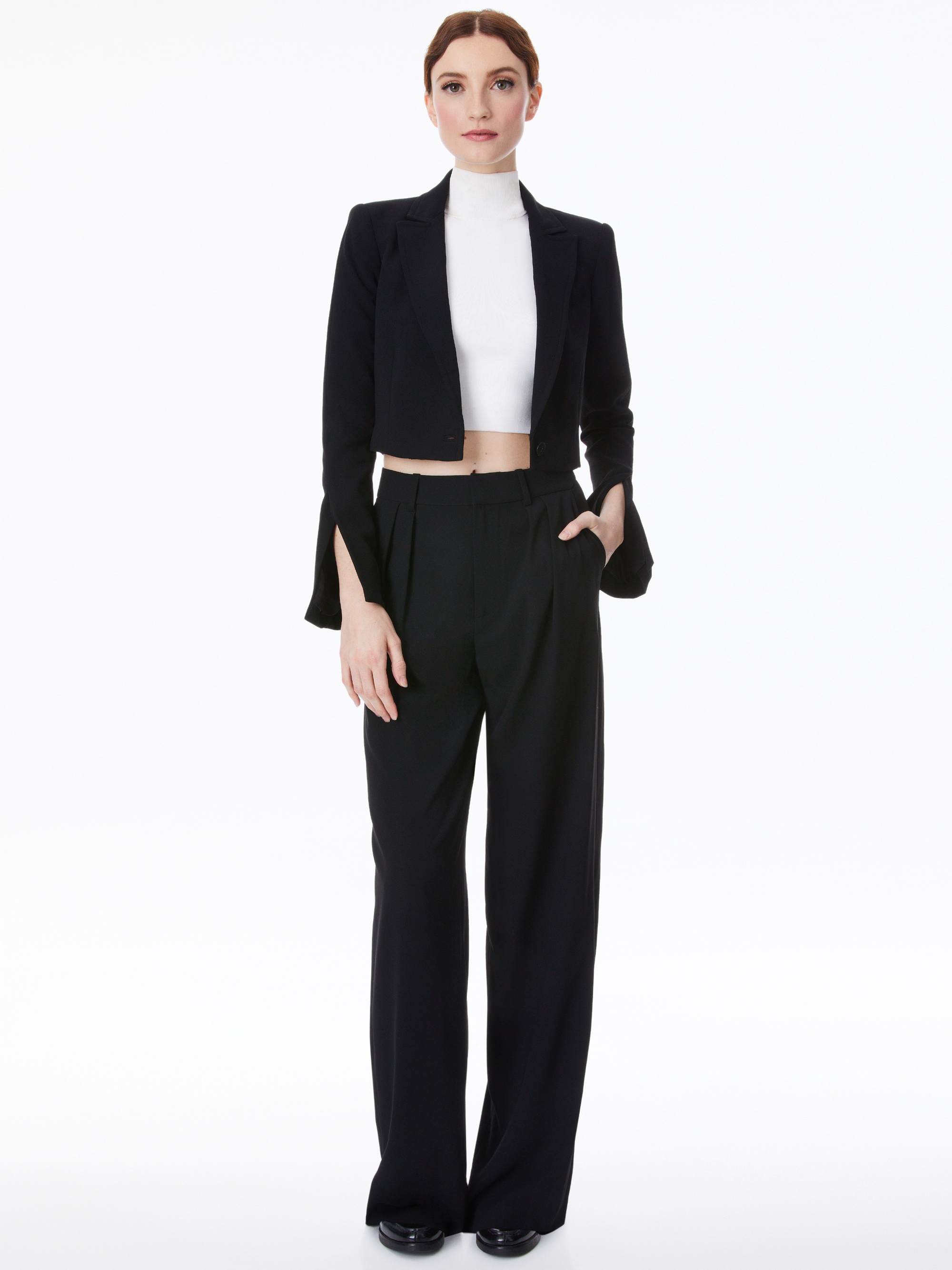 BREANN CROPPED BLAZER - 3